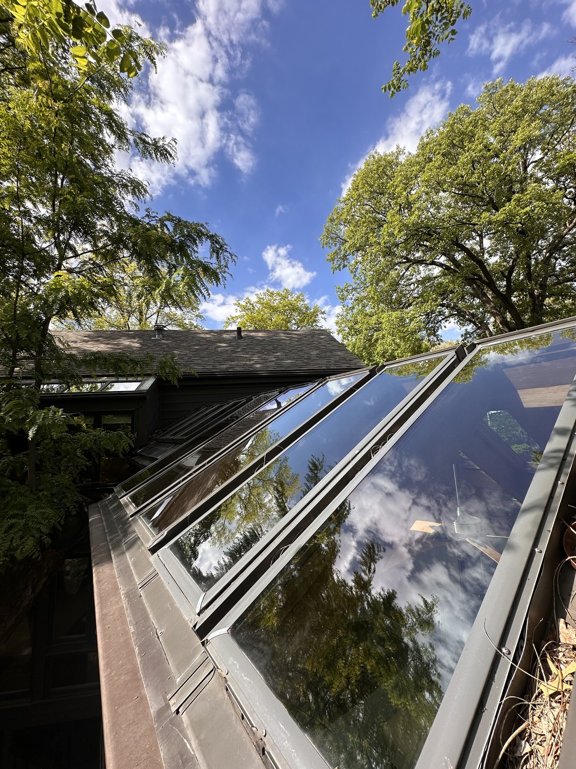 Skylight and high glass cleaning